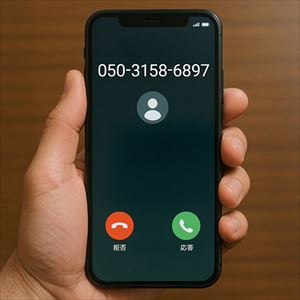 「05031586897」は全保連の電話番号